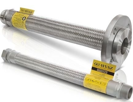 Гъвкави метални маркучи с оплетка